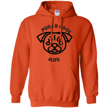 "Pugs R Cool 4Life" - B Personal Designer Men's Women's Pullover Hoodie 8 oz.