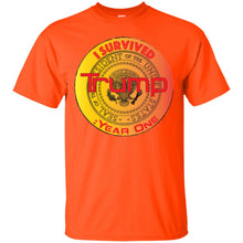 "I Survived Trump: Year One" - G Custom Personalized T-shirts Men's Women's Ultra Cotton T-Shirt
