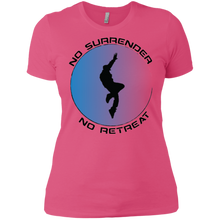 "No Surrender - Dance'n4Life" Custom Personalized Ladies' Boyfriend T-Shirt
