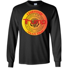 "I Survived Trump:Year One" - Personal Designer long sleeve Men's Ultra Cotton T-Shirt
