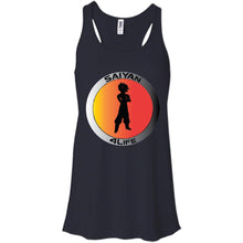 "Saiyan" 4Life - Custom Personalized T-Shirt Ladies' Bella + Canvas Flowy Racerback Tank