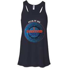 Custom Personalized T-Shirt Ladies' Bella + Canvas Flowy Racerback Tank