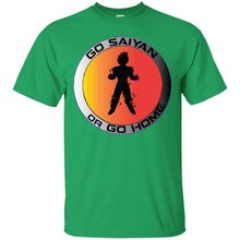 "Go Saiyan or Go Home" Custom Personalized T-shirts Men's Women's Ultra Cotton T-Shirt