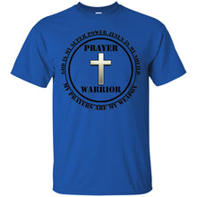 "Prayer Warrior" Take A Knee - Custom Personalized T-shirts Men's Women's Ultra Cotton T-Shirt