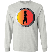 "Saiyan" 4Life - Personal Designer long sleeve T-shirts Men's Women's LS Ultra Cotton T-Shirt