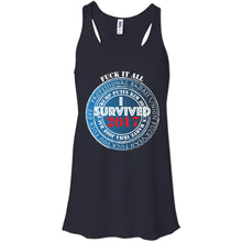 Custom Personalized T-Shirt Ladies' Bella + Canvas Flowy Racerback Tank