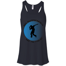 "No Surrender - Dance'n4Life" Custom Personalized T-Shirt Ladies' Canvas Flowy Racerback Tank