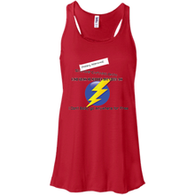 "Hot Green Ass" Custom Personalized T-Shirt Ladies' Bella + Canvas Flowy Racerback Tank