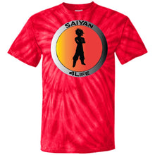 "Saiyan" 4Life - Custom Personalized T-shirts Men's Women's 100% Cotton Tie Dye T-Shirt