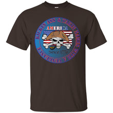 “America” - Kickin Ass Since & Takin Names With a Vengeance Since 1776 - Blue Custom Personalized T-shirts Men's Women's Ultra Cotton T-Shirt