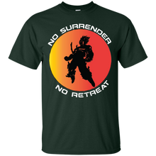 "No Surrender No Retreat - Saiyan" Custom Personalized T-shirts Men's Women's Cotton T-Shirt