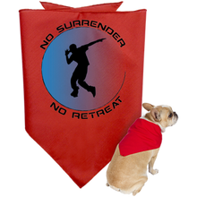 "No Surrender - Dance'n4Life" Cool Unique Designer Doggie Bandana