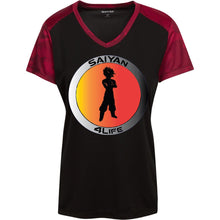 "Saiyan" 4Life - Custom Personalized T-shirts Men's Women's Ladies' CamoHex Colorblock T-Shirt