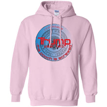 TRUMP: YEAR TWO "Pooch Screwed" Blue Personal Designer Men's Women's Pullover Hoodie 8 oz.