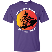 "No Surrender No Retreat - Sk8N" Custom Personalized T-shirts Men's Women's Cotton T-Shirt