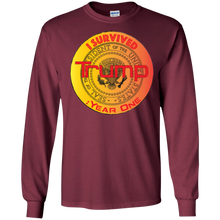 "I Survived Trump:Year One" - Personal Designer long sleeve Men's Ultra Cotton T-Shirt