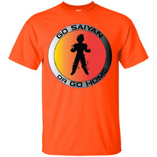 "Go Saiyan or Go Home" Custom Personalized T-shirts Men's Women's Ultra Cotton T-Shirt
