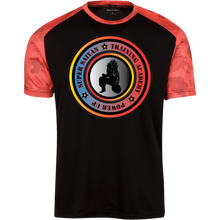 "Super Saiyan - Training Academy" Custom Personalized T-shirts Men's Women's CamoHex Colorblock T-Shirt