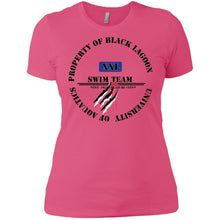 "Property of Black Lagoon U" Custom Personalized Ladies' Boyfriend T-Shirt