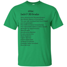 4Hire Jack O All Trades - B Custom Personalized T-shirts Men's Women's Ultra Cotton T-Shirt