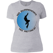 "No Surrender - Dance'n4Life" Custom Personalized Ladies' Boyfriend T-Shirt