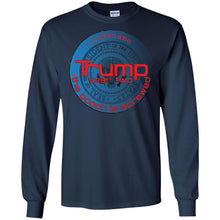 TRUMP:YEAR TWO Pooch Screw Blue Personal Designer long sleeve Men's Women's LS Ultra Cotton T-Shirt