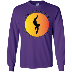Dance'N4Life - Feet Don't Fail Me Now" - Personal Designer long sleeve Men's Ultra Cotton T-Shirt