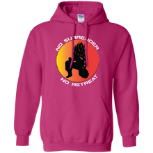 "No Surrender No Retreat - Saiyan" Personal Designer Men's Women's Pullover Hoodie 8 oz.
