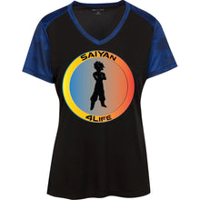 "Saiyan" 4Life - Custom Personalized T-shirts Men's Women's Ladies' CamoHex Colorblock T-Shirt