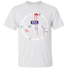 PROPERTY OF ARKHAM3A "Arkham Athletics - Help" - Custom Personalized T-shirts Men's Women's Cotton T-Shirt