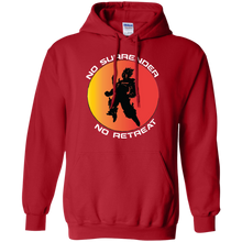 "No Surrender No Retreat - Saiyan" Personal Designer Men's Women's Pullover Hoodie 8 oz.
