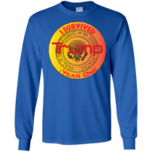 "I Survived Trump:Year One" - Personal Designer long sleeve Men's Ultra Cotton T-Shirt