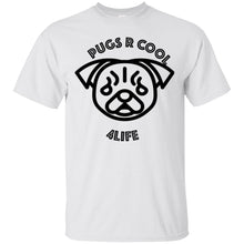 "Pugs R Cool 4Life" - B Custom Personalized T-shirts Men's Women's Ultra Cotton T-Shirt
