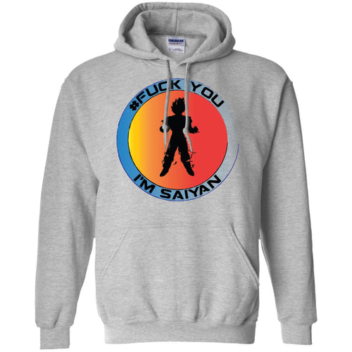 #Fuck You - I'm Saiyan Personal Designer Men's Women's Pullover Hoodie 8 oz.