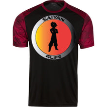 "Saiyan" 4Life - Custom Personalized T-shirts Men's Women's CamoHex Colorblock T-Shirt