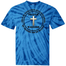 "Prayer Warrior" - Custom Personalized T-shirts Men's Women's 100% Cotton Tie Dye T-Shirt
