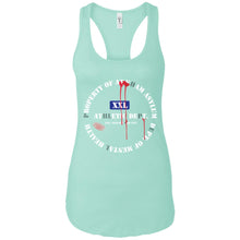 PROPERTY OF ARKHAM3A "Arkham Athletics - Help" - Custom Personalized T-shirts Ladies Ideal Racerback Tank