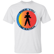 FU I'M SAIYAN - C Custom Personalized T-shirts Men's Women's Ultra Cotton T-Shirt