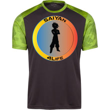 "Saiyan" 4Life - Custom Personalized T-shirts Men's Women's CamoHex Colorblock T-Shirt