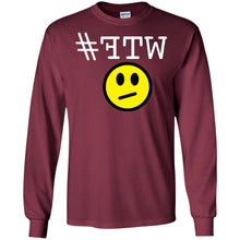 "#FTW" WTF - W Personal Designer long sleeve Hoodie Men's Women's LS Ultra Cotton T-Shirt