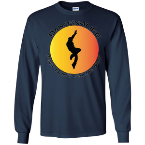 Dance'N4Life - Feet Don't Fail Me Now" - Personal Designer long sleeve Men's Ultra Cotton T-Shirt