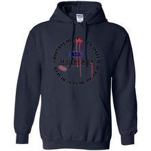 PROPERTY OF ARKHAM3B "Arkham Athletics - Help" - Personal Designer Men's Women's Pullover Hoodie 8 oz.