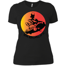 "SK8n4Life" Custom Personalized Ladies' Boyfriend T-Shirt