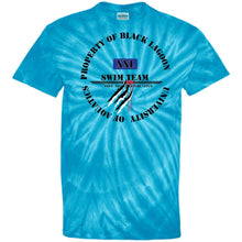Property of Black Lagoon U. Property of Black Lagoon U. Swim Team - Swim Team - Custom Personalized T-shirts Men's Women's 100% Cotton Tie Dye T-Shirt