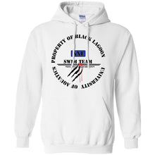"Property of Black Lagoon U" Personal Designer long sleeve Hoodie Men's Women's Pullover Hoodie 8 oz.