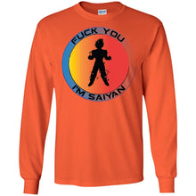 FU I'M SAIYAN - C Personal Designer long sleeve Hoodie Men's Women's LS Ultra Cotton T-Shirt