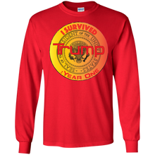 "I Survived Trump:Year One" - Personal Designer long sleeve Men's Ultra Cotton T-Shirt