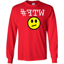 "#FTW" WTF - W Personal Designer long sleeve Hoodie Men's Women's LS Ultra Cotton T-Shirt