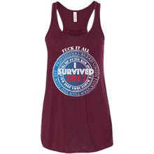 Custom Personalized T-Shirt Ladies' Bella + Canvas Flowy Racerback Tank