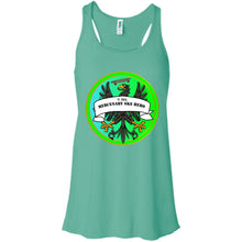 4Hire  "Mercenary Sk8 Hero" Custom Personalized T-Shirt Ladies' Bella + Canvas Flowy Racerback Tank